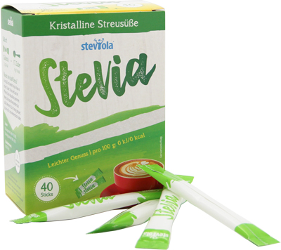 Steviola® Streusüße 40x 2g Sticks